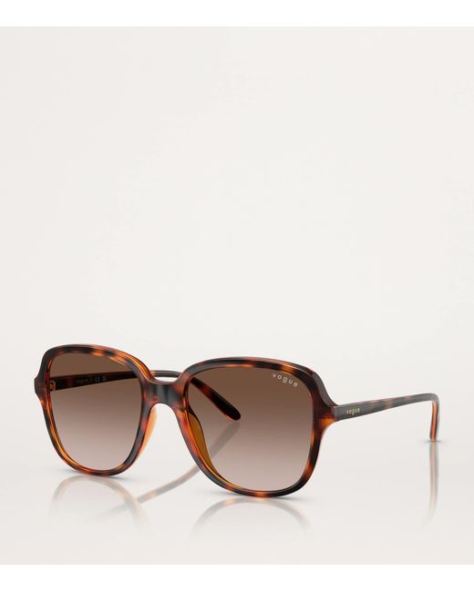 Vogue Brown Nylon Sunglasses