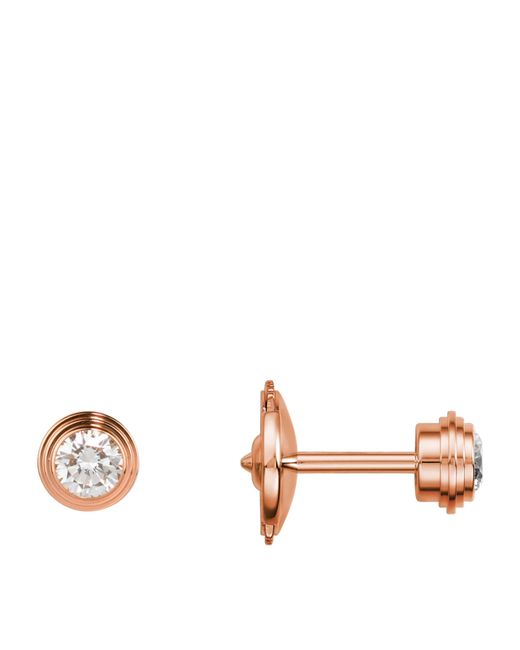 Cartier Metallic Medium And Diamond D'Amour Earrings
