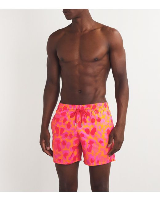 Vilebrequin Red Moorise Swim Shorts for men