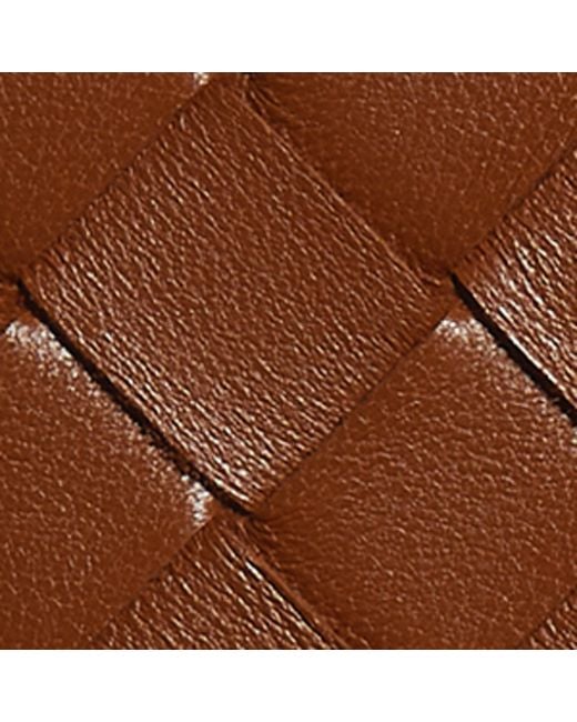 Bottega Veneta Brown Small Leather Bifold Wallet