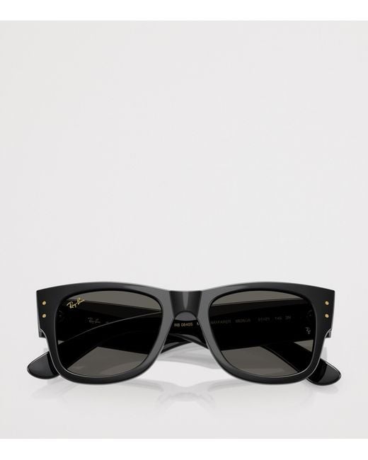 Ray-Ban Black X A$Ap Rocky Rb0840S Mega Wayfarer Sunglasses