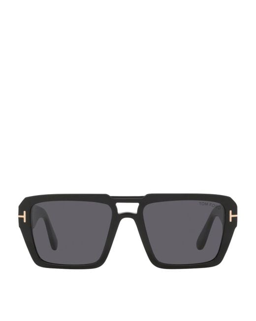 Tom Ford Gray Acetate Redford Tr Sunglasses for men