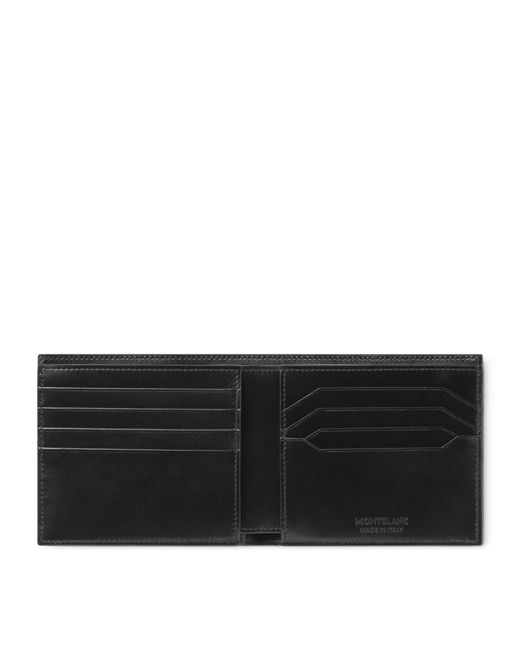 Montblanc Black Leather Meisterstück 8Cc Wallet for men