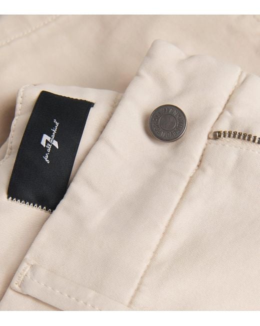 7 For All Mankind Natural Performance Sateen Chinos for men
