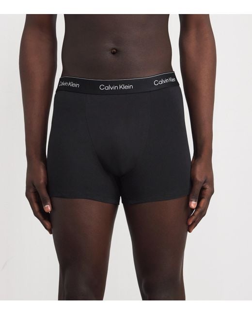 Calvin Klein Multicolor Stretch Cotton Relaxed Icon Boxers for men
