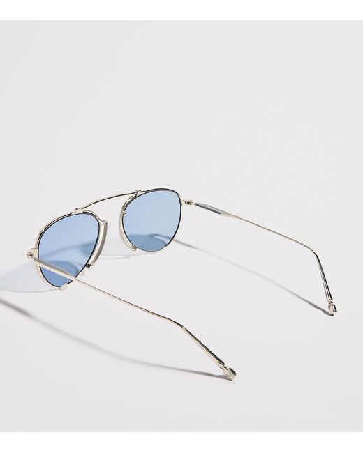 Matsuda Blue M3130 Aviator Sunglasses for men