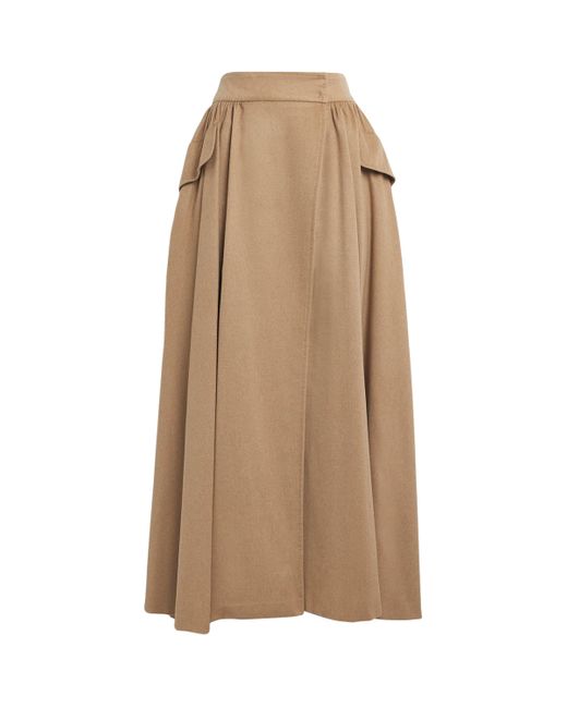 Max Mara スカート　キャメル　wool Camel wool skirt | Max Mara