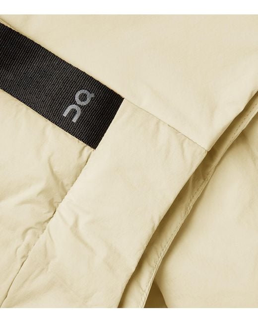 On Shoes Natural Challenger Padded Gilet for men