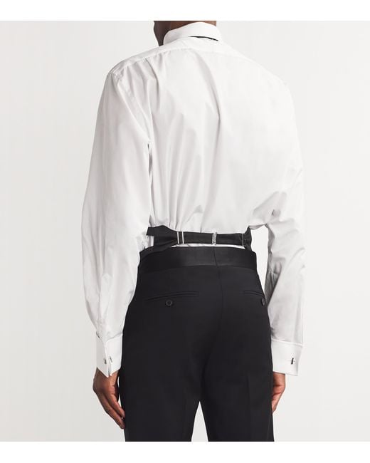 Giorgio Armani Black Silk Cummerbund for men