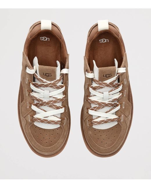 Ugg Brown Suede Minimel Sneakers for men