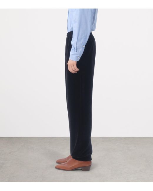 Valentino Black Cotton-Blend Chez Sweatpants for men