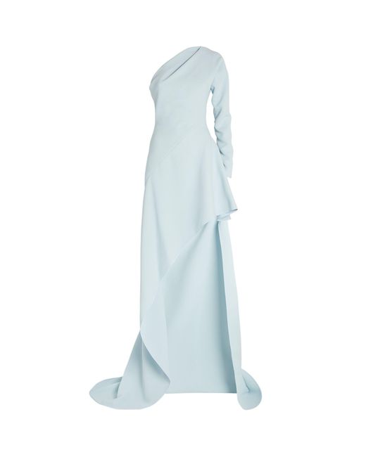 Maticevski Blue Cut-away Persuade Gown