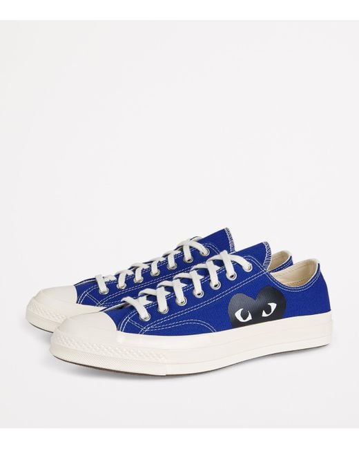 COMME DES GARÇONS PLAY Blue X Converse Heart Chuck Taylor All Star '70 Low-Top Sneakers for men