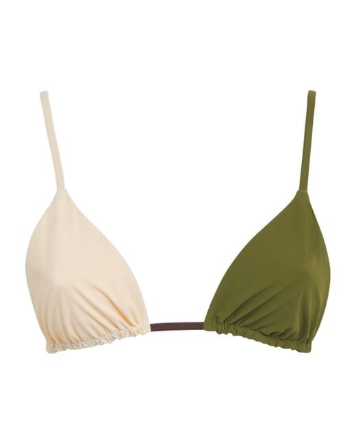Faithfull The Brand Natural Yeva Bikini Top