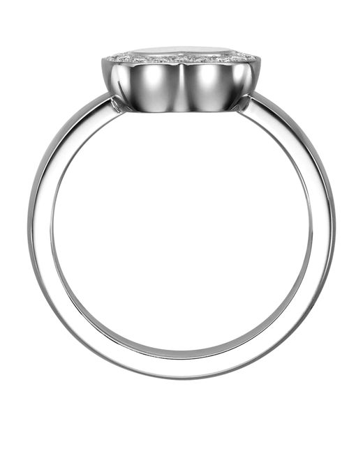 Chopard Metallic And Diamond Happy Diamonds Icons Ring