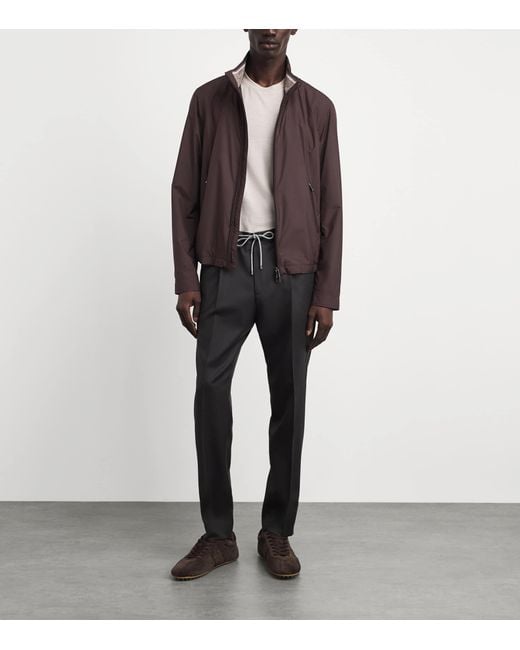 Paul & Shark Brown Technical Jacket for men