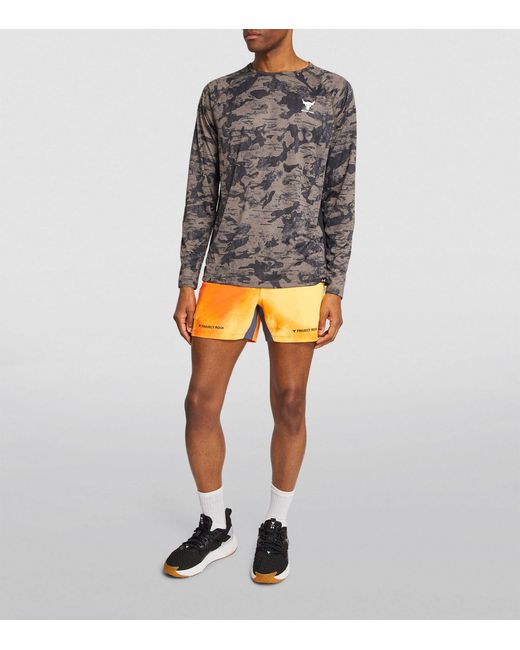 Under Armour Gray Project Rock Iso-chill Top for men