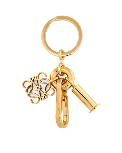 Loewe Metallic Anagram Keyring