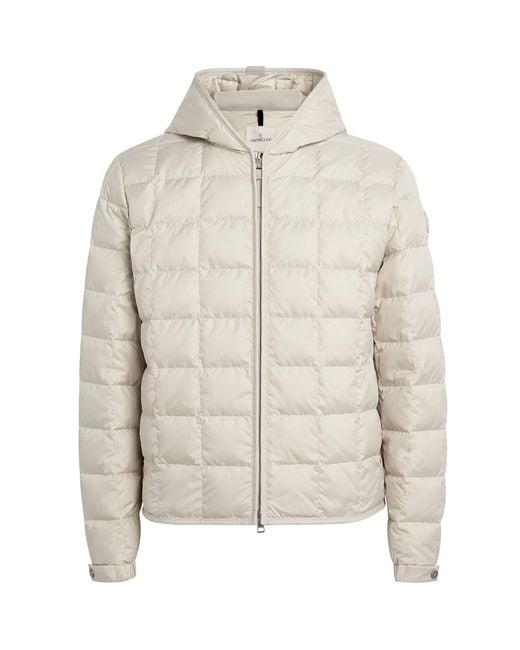 Moncler White Quilted Tahir Down Jacket for men