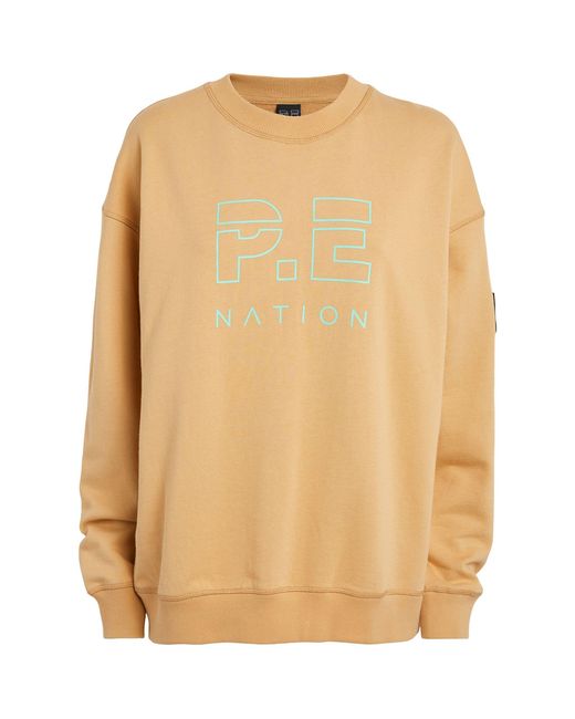 P.E Nation Natural Heads Up Sweatshirt