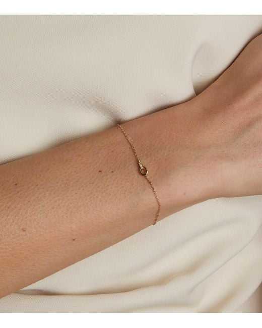 Astrid & Miyu Metallic Pavé Diamond Bracelet