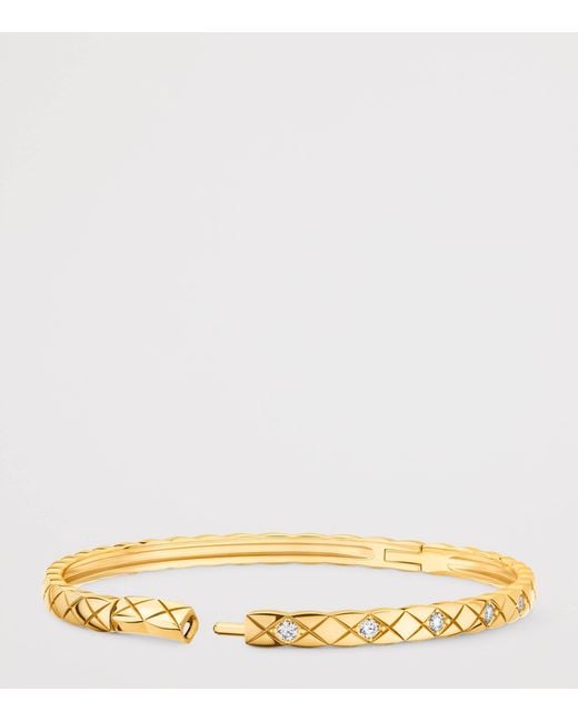 Chanel Natural And Diamond Coco Crush Bangle