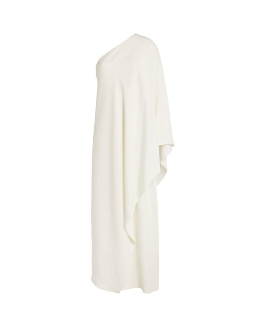 the row white gown