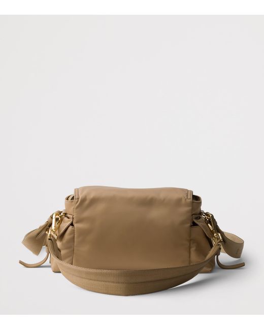 Prada Brown Medium Re-Nylon Shoulder Bag