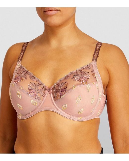 Chantelle Pink Champs Elysees Underwire Bra