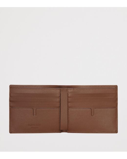 Burberry Natural Check Bifold Wallet for men
