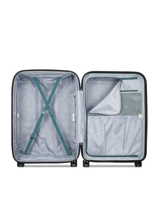 Delsey Blue Shadow Spinner Suitcase