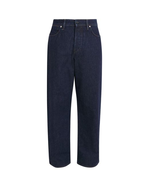 Stone Island Blue Loose-Fit Jeans for men