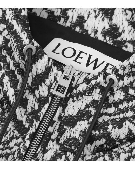 Loewe Gray Hooded Jacket for men