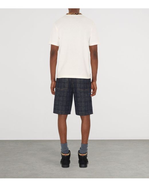 Burberry White 'Ryan' T-Shirt for men