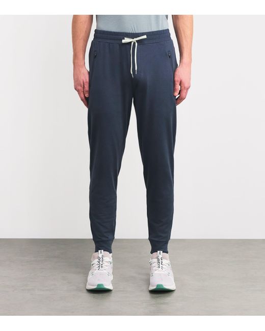 vuori Blue Dreamknit Ponto Performance Sweatpants for men