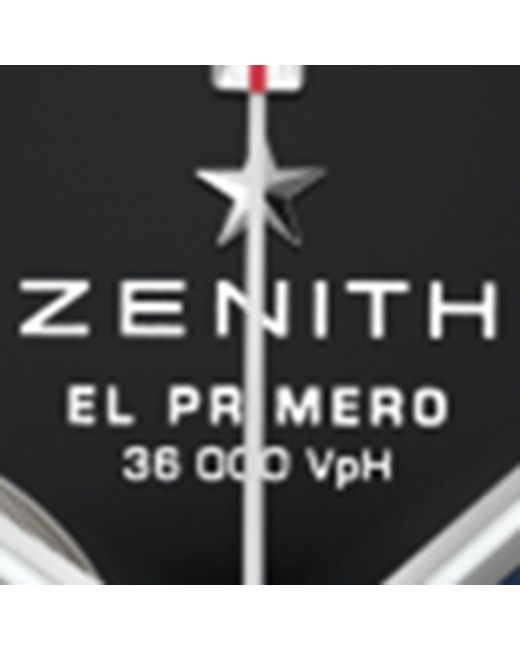 Zenith Gray Stainless Steel Chronomaster Sport Watch 41mm for men