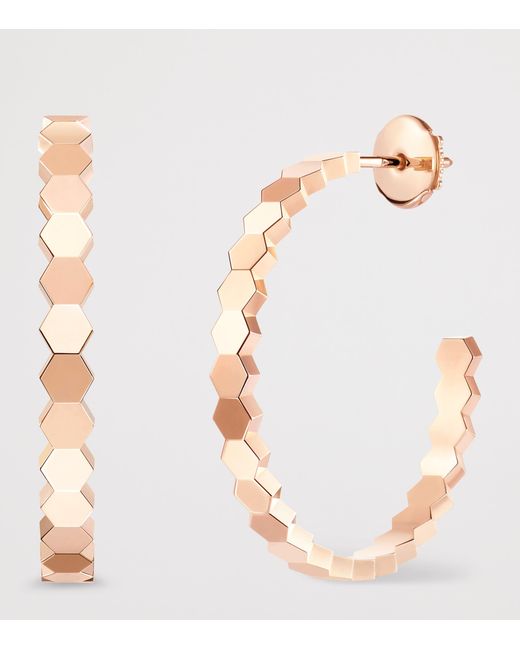 Chaumet White Bee De Hoop Earrings