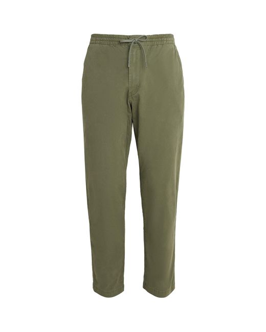 Polo Ralph Lauren Green Stretch-Cotton Twill Prepster Trousers for men