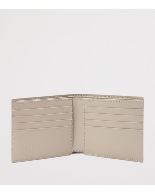 Loewe Natural Leather Puzzle Edge Wallet for men