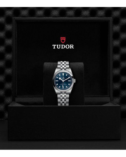 Tudor Metallic Bay One Stainless Steel And Diamond Watch