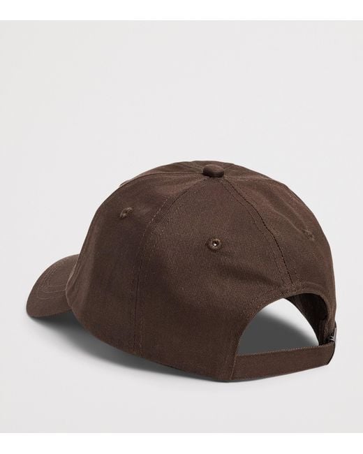 Samsøe & Samsøe Brown Organic Cotton Saaddie Cap for men