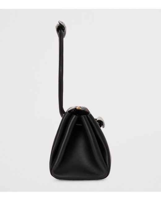 Loewe Black X Albers Medium Leather Madrid Shoulder Bag