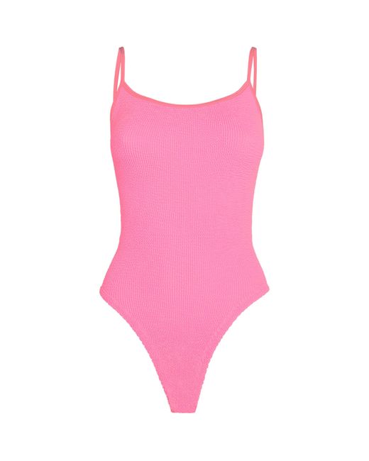 Hunza G Pink Petra Swimsuit