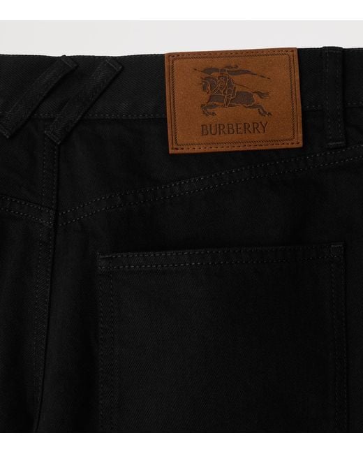 Burberry Black Loose Jeans for men