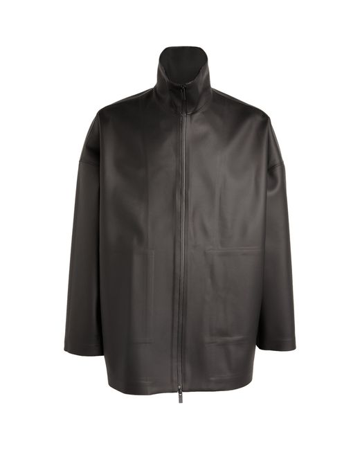 Fear Of God Black High-neck Zip-up Jacket for men