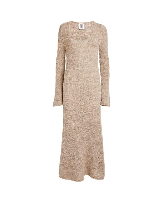 By Malene Birger Natural Knitted Paige Maxi Dress