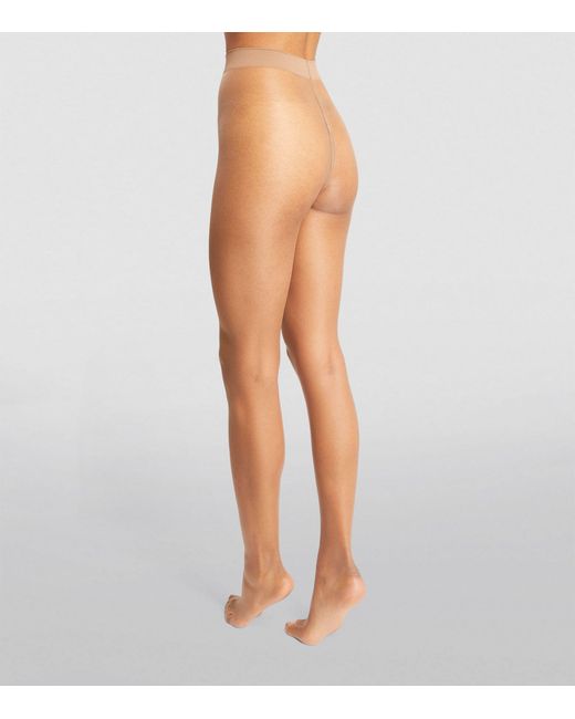 Wolford White Nude 8 Tights