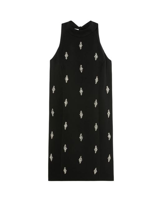 Marina Rinaldi Black Embellished Midi Dress