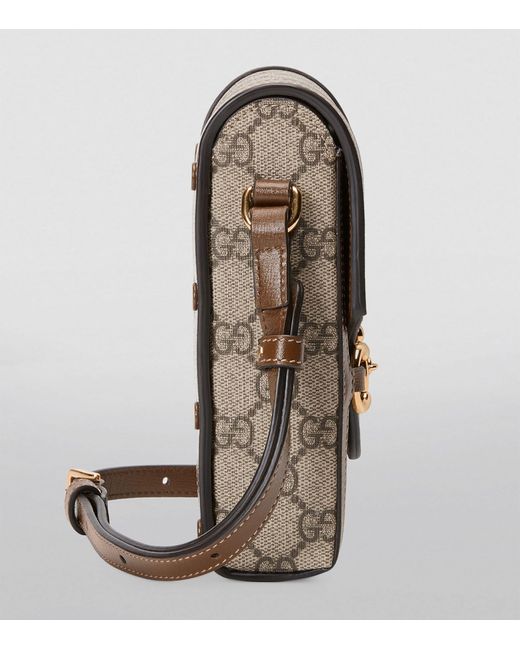 Gucci Brown 1955 Horsebit Mini Bag for men