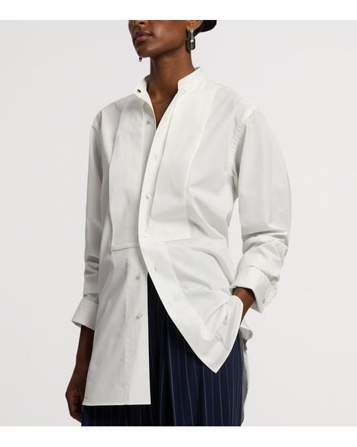 Ralph Lauren White Cotton Kirstin Shirt